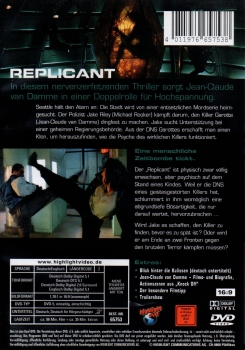 Replicant - Van Damme vs. Van Damme - (Uncut) - Einzel-DVD - Neu & OVP